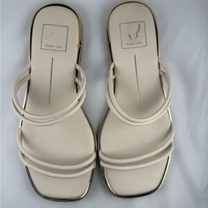 Dolce Vita Ivory Strappy Sandals